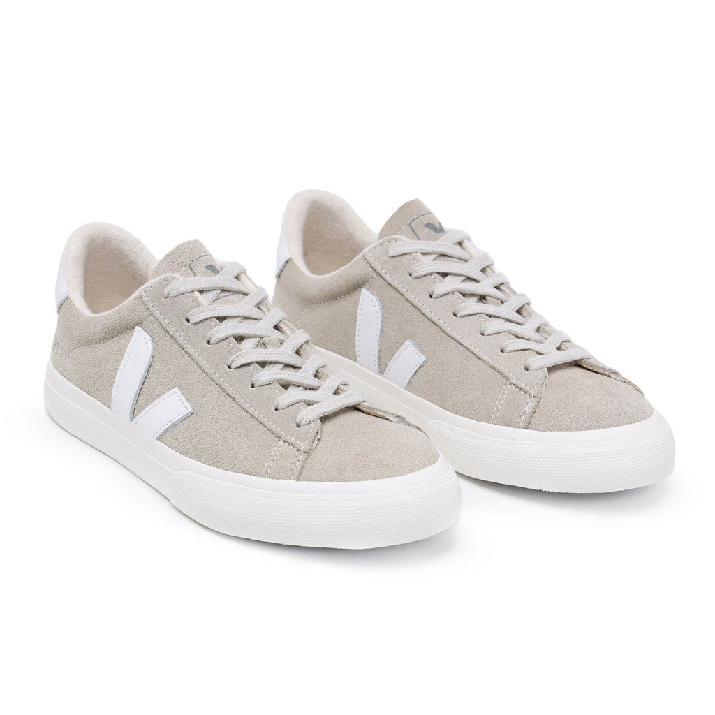 Compre 1 Leve 2 Pares Campo Suede Natural White e Campo White Steel Black