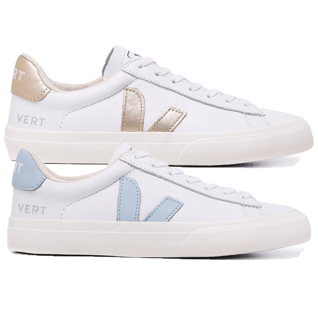 Compre 1 Leve 2 Pares Campo White Steel e Campo White Platine