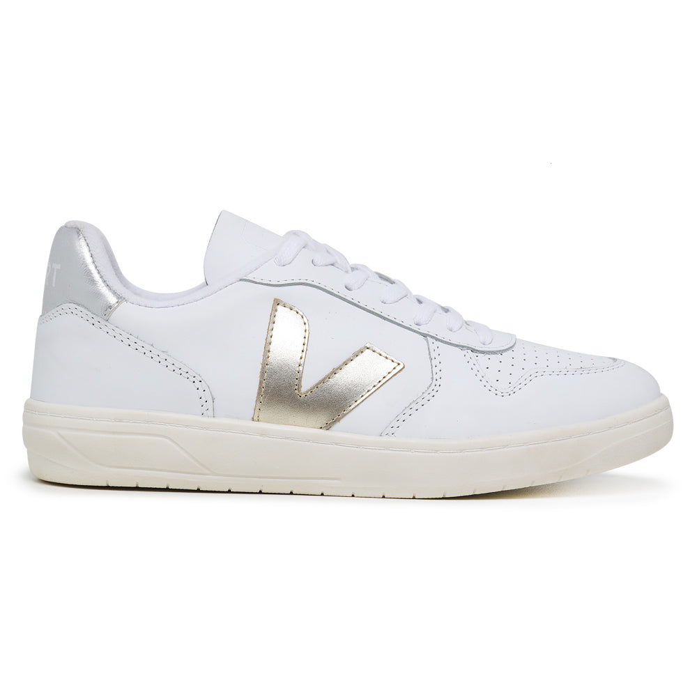 Compre 1 Leve 2 Pares Recife White Platine e V-10 White Platine Silver