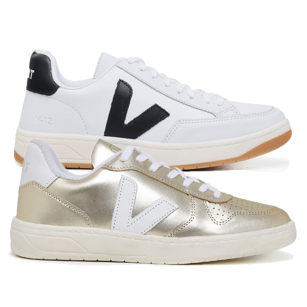 Compre 1 Leve 2 Pares V-10 All Platine e V-12 White Black
