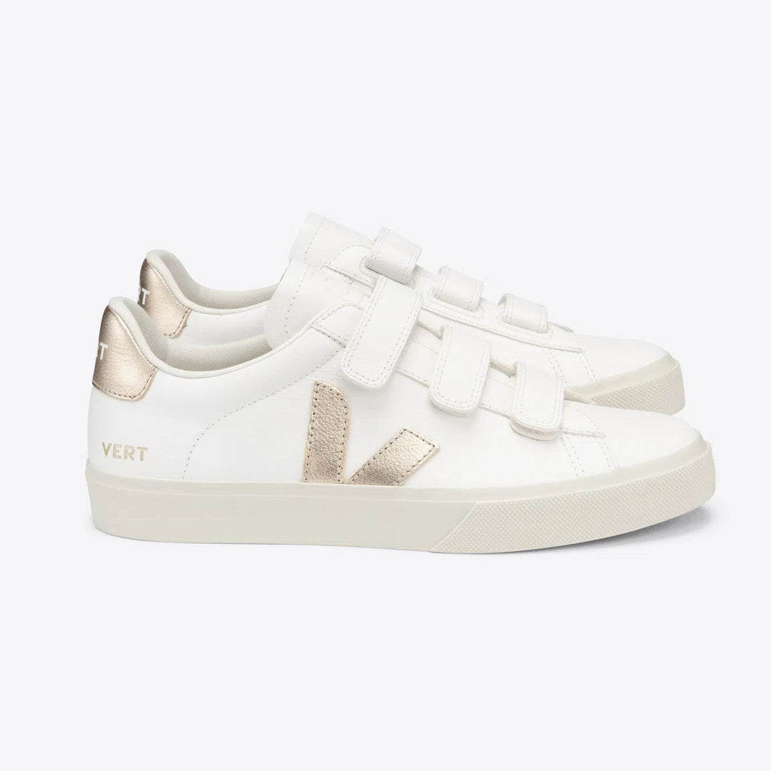 Compre 1 Leve 2 Pares Campo White Platine e Recife White Platine
